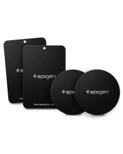 Комплект металлических пластин Spigen - Kuel A210 Car Mount Metal - Черный - 4 шт - 000EP20342