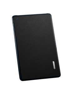 Защитная наклейка Spigen для Apple iPad Mini / Mini Retina - Черная кожа - SGP10068