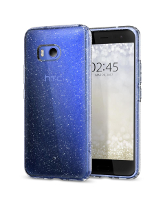 Чехол-капсула Spigen для HTC U 11 - Liquid Crystal Glitter - Прозрачный кварц - H11CS21940