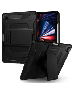 Чехол Spigen для iPad Pro 12.9 (2022/2021) - Tough Armor Pro - Черный - ACS02881