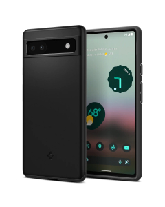 Чехол Spigen для Pixel 6a - Thin Fit - Черный - ACS04473