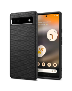 Чехол Spigen для Pixel 6a - Liquid Air - Черный - ACS04474