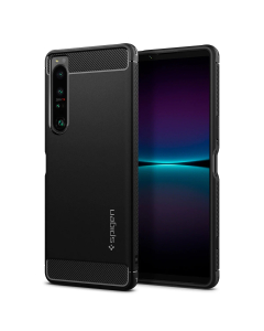Чехол Spigen для Sony Xperia 1 IV - Rugged Armor - Черный - ACS04550