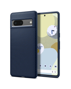 Чехол Spigen для Pixel 7 - Liquid Air - Синий - ACS04697