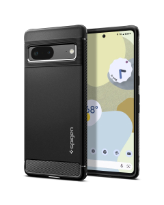 Чехол Spigen для Pixel 7 - Rugged Armor - Черный - ACS04698