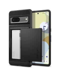 Чехол Spigen для Pixel 7 - Slim Armor CS - Черный - ACS04704