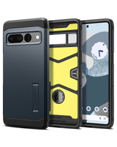 Чехол Spigen для Pixel 7 Pro - Tough Armor - Синевато-серый - ACS04729