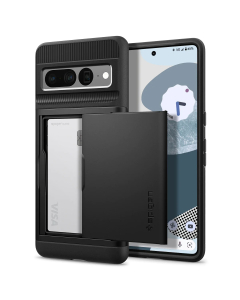 Чехол Spigen для Pixel 7 Pro - Slim Armor CS - Черный - ACS04731