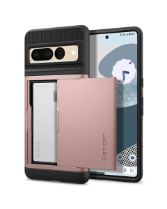 Чехол Spigen для Pixel 7 Pro - Slim Armor CS - Розовое золото - ACS04732