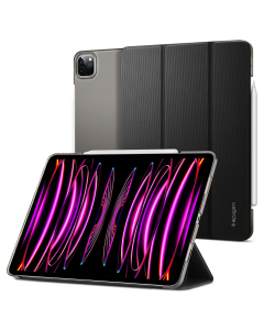 Чехол Spigen для iPad Pro 11 (2022/2021/2020/2018) - Liquid Air Folio - Черный - ACS05466