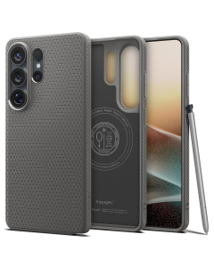 Чехол Spigen для Galaxy S26 Ultra - Liquid Air (MagSafe) - Серый - ACS10675