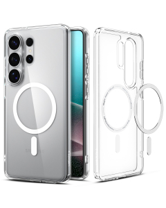 Чехол Spigen для Galaxy S26 Ultra - Ultra Hybrid (MagSafe) - Прозрачный/Белый - ACS10679