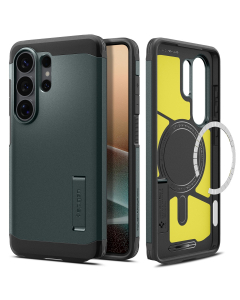 Чехол Spigen для Galaxy S26 Ultra - Tough Armor (MagSafe) - Зеленый - ACS10686