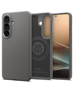 Чехол Spigen для Galaxy S26 Plus - Liquid Air (MagSafe) - Серый - ACS10705