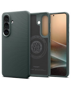 Чехол Spigen для Galaxy S26 Plus - Liquid Air (MagSafe) - Зеленый - ACS10706