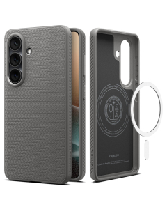 Чехол Spigen для Galaxy S26 - Liquid Air (MagSafe) - Серый - ACS10731