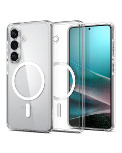 Чехол Spigen для Galaxy S26 - Ultra Hybrid (MagSafe) - Прозрачный/Белый - ACS10734