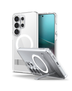 Чехол Spigen для Galaxy S26 Ultra - Ultra Hybrid S (MagSafe) - Прозрачный/Белый - ACS11032