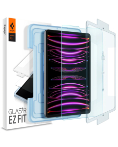Защитное стекло Spigen для iPad Pro 12.9 (2022/2021/2020/2018) - GLAS.tR EZ Fit - Прозрачный - 1 шт - AGL02809
