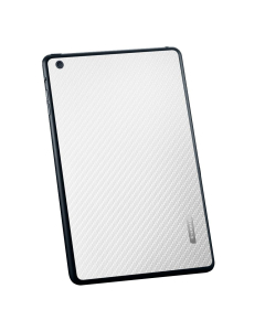 Защитная наклейка Spigen для Apple iPad Mini / Mini Retina - Белый карбон - SGP10067