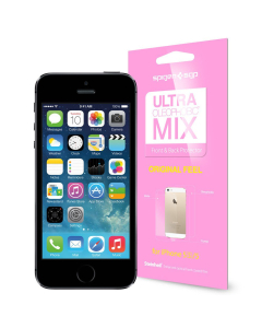 Защитная пленка Spigen для iPhone SE / 5s / 5 - Steinheil Ultra - Oleophobic Mix - SGP10577