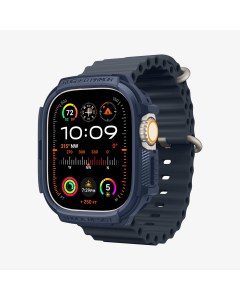 Чехол Spigen для Apple Watch Ultra (49 mm) - Rugged Armor - Синий - ACS07382