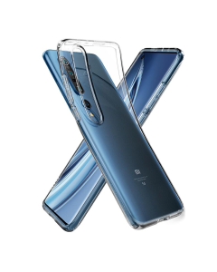 Чехол-капсула Spigen для Xiaomi Mi 10 - Liquid Crystal - Кристально-прозрачный - ACS00863