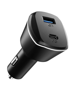 Автомобильное зарядное устройство Spigen - PD3.0 PC1800 USB-C / USB-A - Черный - 000CG24748