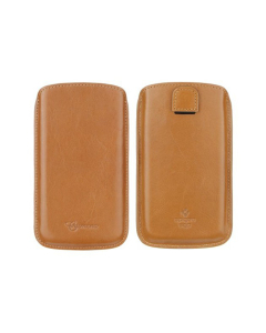 Кожаный чехол Spigen для Galaxy Nexus / Sony Xperia Acro S / Asus Padfon 2 - Crumena - Коричневый - SGP08653