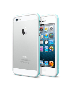 Бампер Spigen для iPhone SE / 5s / 5 - Neo Hybrid EX Slim Snow - Мята - SGP10030