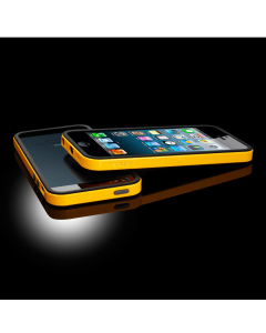 Бампер Spigen для iPhone SE / 5s / 5 - Neo Hybrid EX Vivid - Желтый - SGP09518