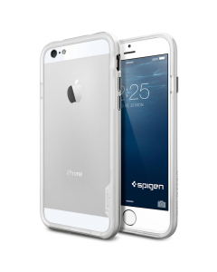 Бампер Spigen для iPhone 6s / 6 - Neo Hybrid EX - Серебристый - SGP11026