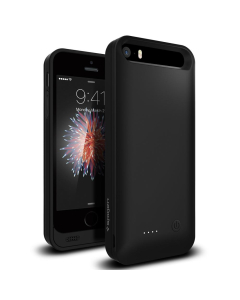 Чехол-аккумулятор чехол Spigen для iPhone SE / 5s / 5 - V24SE - Черный - 041BP20296