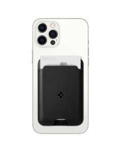 Кардхолдер Spigen для iPhone 12 Pro Max - MagSafe Valentinus - Черный - AMP02284