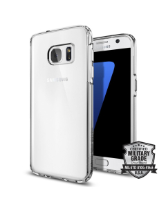 Чехол-гибрид Spigen для Galaxy S7 - Ultra Hybrid - Кристально-прозрачный - 555CS20008