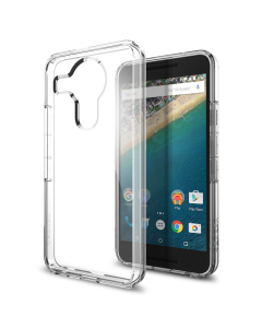 Чехол-гибрид Spigen для Nexus 5X - Ultra Hybrid - Кристально-прозрачный - SGP11759