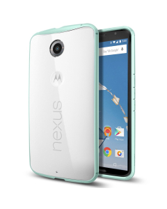 Чехол-гибрид Spigen для Nexus 6 - Ultra Hybrid - Мятный - SGP11245