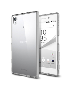 Чехол-гибрид Spigen для Sony Xperia Z5 - Ultra Hybrid - Прозрачный-космо - SGP11779