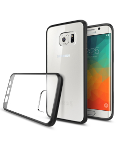 Чехол-гибрид Spigen для Galaxy S6 Edge Plus - Ultra Hybrid - Черный - SGP11715