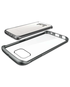 Чехол-гибрид Spigen для Galaxy S6 Edge - Ultra Hybrid - Темно-серый - SGP11417