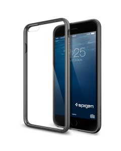 Чехол-гибрид Spigen для iPhone 6s Plus / 6 Plus - Ultra Hybrid - Темно-серый - SGP10896