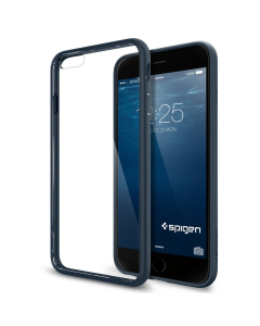 Чехол-гибрид Spigen для iPhone 6s Plus / 6 Plus - Ultra Hybrid - Синевато-серый - SGP10897