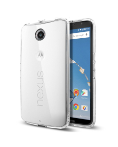 Чехол-гибрид Spigen для Nexus 6 - Ultra Hybrid - Кристально-прозрачный - SGP11246