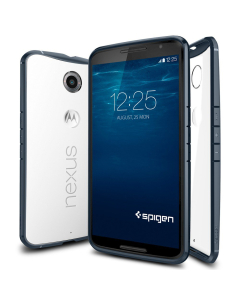 Чехол-гибрид Spigen для Nexus 6 - Ultra Hybrid - Синевато-серый - SGP11243