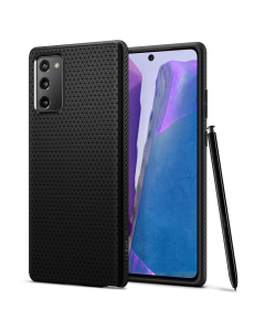 Чехол-капсула Spigen для Galaxy Note 20 - Liquid Air - Черный - ACS01418