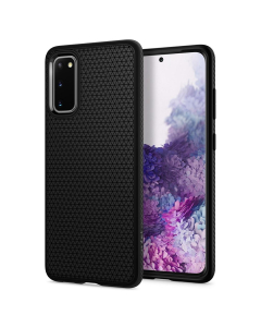 Чехол-капсула Spigen для Galaxy S20 - Liquid Air - Матово-черный - ACS00791
