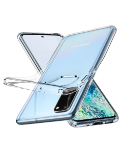 Чехол-капсула Spigen для Galaxy S20 - Liquid Crystal - Кристально-прозрачный - ACS00789