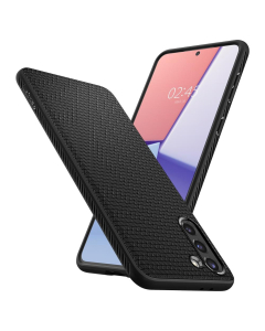 Чехол-капсула Spigen для Galaxy S21 Plus - Liquid Air - Черный матовый - ACS02386