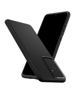 Чехол-капсула Spigen для Galaxy S21 Ultra - Liquid Air - Черный матовый - ACS02350