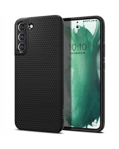 Чехол-капсула Spigen для Galaxy S22 - Liquid Air - Черный - ACS03987